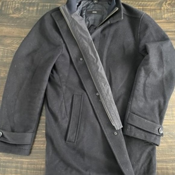 Hugo Boss Men's Pea Coat - Picture 1 of 3